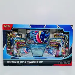 Pokemon TCG - Greninja ex & Kingdra ex - Special Collection Box - Factory Sealed - Image 1