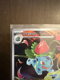 Ivysaur Illustration Rare 134/132 Near Mint Mega Evolution Pokemon TCG English - Image 3