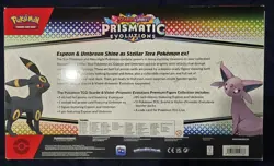 Pokemon TCG Prismatic Evolutions Premium Figure Collection Sealed - Image 2