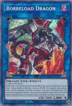 Yugioh! Borreload Dragon - MP18-EN131 - Secret Rare - 1st Edition Near Mint, Eng - Image 1