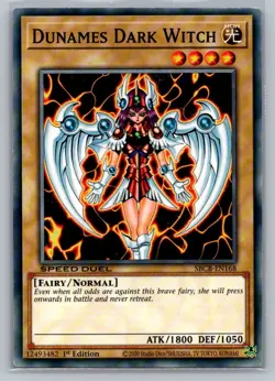 2020 Yu-Gi-OH! 1st Edition Dunames Dark Witch SBCB-EN168 - Image 1