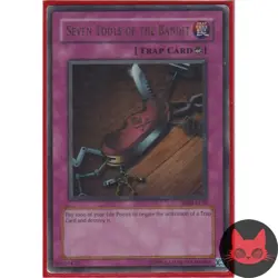 Yugioh Seven Tools of the Bandit MRD-E129 Ultra Rare MP - Image 1