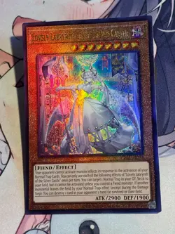 Yugioh Asian Eng CR02-AE118 Lovely Labrynth of the Silver Castle Ultimate rare - Image 2
