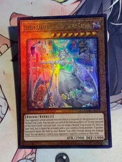 Yugioh Asian Eng CR02-AE118 Lovely Labrynth of the Silver Castle Ultimate rare - Image 3