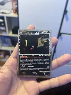Umbreon Prime 86/90 Undaunted Holo Card 2010 - Image 1