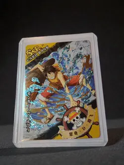 Rare Monkey D Luffy One Piece TCG Treasure Chest Set SsR Card - Image 1