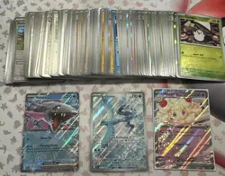 Pokemon cards bundle job lot | 130 Journey Together | No Dupes | Illustration R - Image 1
