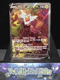 Pokemon Card Rotom V 177/196 Lost Origin Full Art Alternate Art Near Mint - Image 1