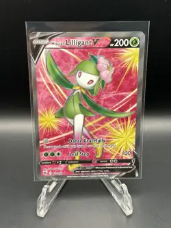 Hisuian Lilligant V 162/189 - Astral Radiance - Ultra Rare Holo Pokemon Card Tcg - Image 1