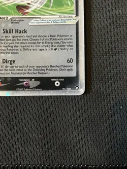 Pokemon Cards: EX Power Keepers Rare Holo: Shiftry EX 97/108 - Image 3