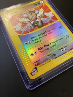 Tauros 133/165 Reverse Holo Expedition Base Set Pokemon Card - PACK FRESH - Image 5