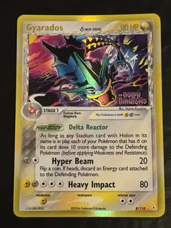 Pokemon Gyarados | 8/110 Ex Holon Phantoms Holo Card 2006 - Image 1