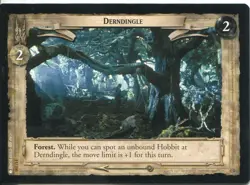 Lord Of The Rings CCG Card TTT 4.U330 Derndingle - Image 1