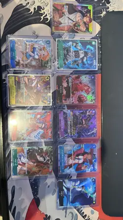 One Piece Raw Card Lot 32 cards NM Japanese, Valued $192 By Recent eBay Sales - Image 4