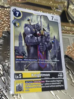 Knightmon P-111 3rd Anniversary Survey Pack Promo Digimon Promotion Card P-111 - Image 1