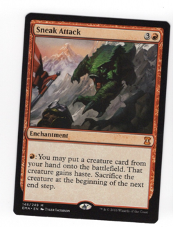 MTG English Sneak Attack NM Normal Eternal Masters - Image 1