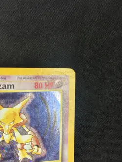 Alakazam 1/130 Holo Rare Base Set 2 Pokemon Card - Image 5