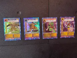 1999 bandai digimon cards - Image 3