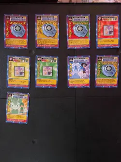 1999 bandai digimon cards - Image 4
