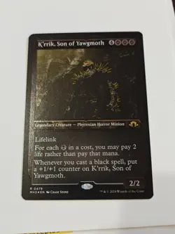 K'rrik, Son of Yawgmoth (Foil Etched) Modern Horizons 3 Foil - Image 1