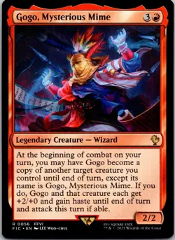 Gogo, Mysterious Mime R Commander: FINAL FANTASY 56 NM - Image 1