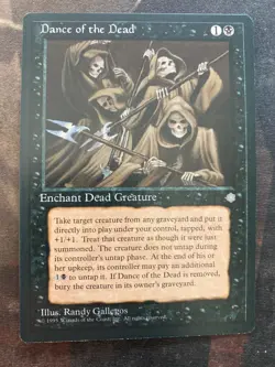 *** ICE AGE Dance of the Dead *** NM-Mint - DUTY FREE - Vintage MtG Magic - Image 1