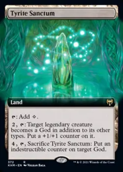 Tyrite Sanctum (Extended Art) [Kaldheim] Foil Near Mint - Image 1