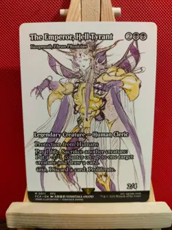 The Emperor, Hell-Tyrant / Yawgmoth, Thran Physician - Final Fantasy - NM - MTG - Image 1