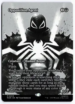 Opposition Agent (Borderless) M Marvel Universe Eternal-Legal 19 NM - Image 1