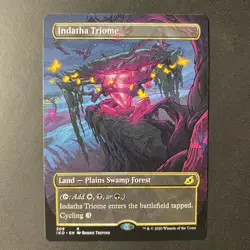 MTG Indatha Triome (Showcase) Ikoria: Lair of Behemoths NM - Image 1