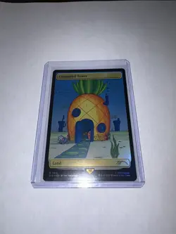 MTG Magic The Gathering Command Tower Foil Secret Lair SpongeBob Commander - Image 1