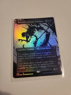 2023 MTG Drivnod, Carnage Dominus #305 Foil Mythic Rare Lightly Played - Image 1