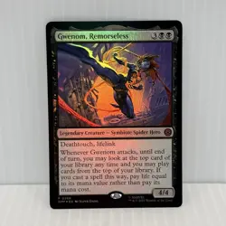 Gwenom, Remorseless 0286 Foil Promo Marvel's Spider-Man MTG NM - Image 1