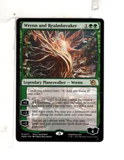 MTG SkeenAB Wrenn and Realmbreaker PACK PROMO from MoM. NM. - Image 1