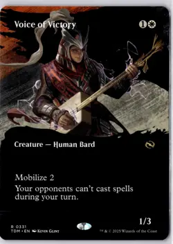 Voice of Victory (Borderless) Tarkir: Dragonstorm Regular NM R 0331 - Image 1