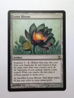 MTG Lotus Bloom (TSP) Time Spiral Regular Rare 259/301 - Image 1