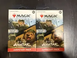 2x Magic The Gathering: Avatar The Last Airbender - Jumpstart Pack - New - Image 1