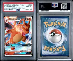 Pokemon TCG Charizard GX SM211 Black Star promo PSA 10 - Image 3