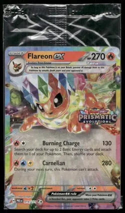 Pokemon TCG Flareon 014/131 Surprise Box Promo Prismatic Evolutions SEALED - Image 1