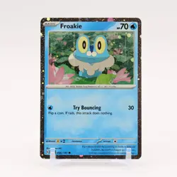 Froakie - Comsos Holo Promo Shrouded Fable Collection Box Pokemon - NM/MINT - Image 1