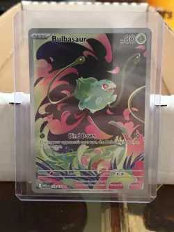 Pokemon TCG Mega Evolutions Bulbasaur 133/132 Near Mint - Image 1