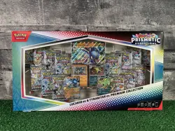 Pokemon-Prismatic Evolutions-Lucario EX and Tyranitar EX Premium FREE SHIPPING - Image 1