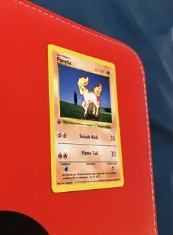 1999 Pokemon Base Set Ponyta 60/102 1st Edition Shadowless NM English - Image 2