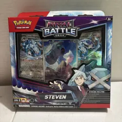 Pokemon Rival Battle Decks Steven Beldum Illustration Rare - Image 1