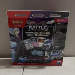 Pokemon Rival Battle Decks Steven Beldum Illustration Rare - Image 3