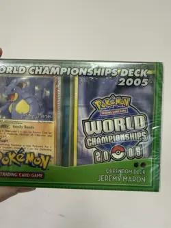 2005 Pokemon Queendom Deck Jeremy Maron World Championship Factory Sealed! - Image 4
