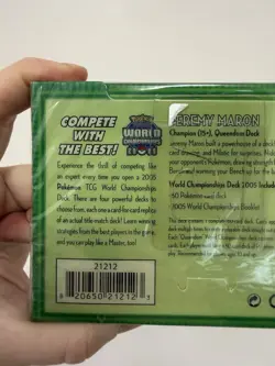 2005 Pokemon Queendom Deck Jeremy Maron World Championship Factory Sealed! - Image 5