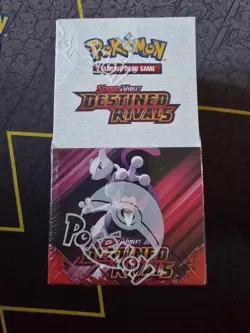 Destined Rivals Half Booster Box Brand New Sealed (18 Packs) - Pokemon - Image 1