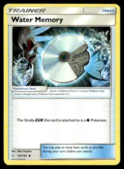 Water Memory SM - Team Up 157/181 MP Pokemon TCG | Buy 10 Get 10 Free - Image 1