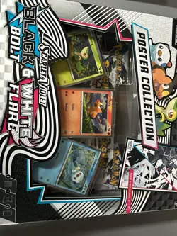 Pokemon TCG: Black Bolt & White Flare-Unova Poster Collection Box [NEW] In-Stock - Image 1